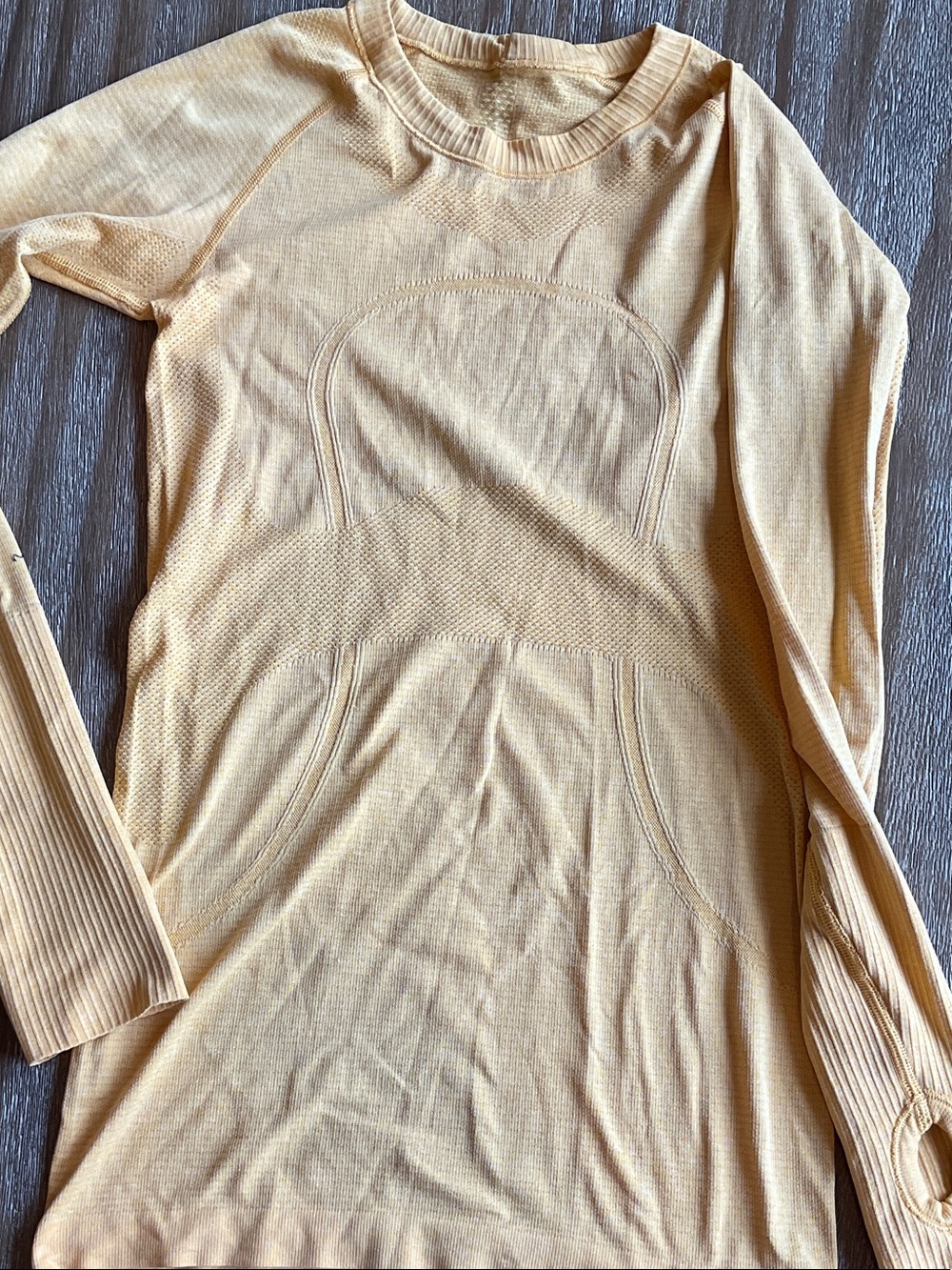 lululemon athletica Buttercup Yellow Crewneck Sweater
